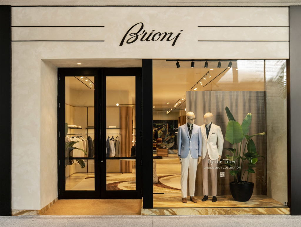 Brioni reopens the doors to its Miami store at Bal Harbour Shops. – Luxsure