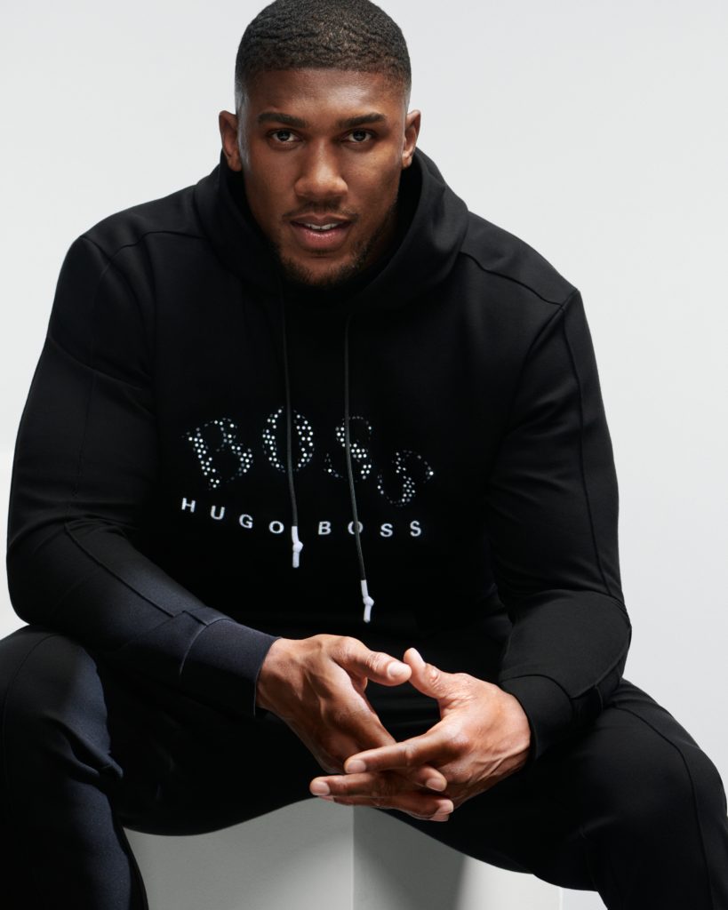 Hugo boss anthony joshua hoodie sale